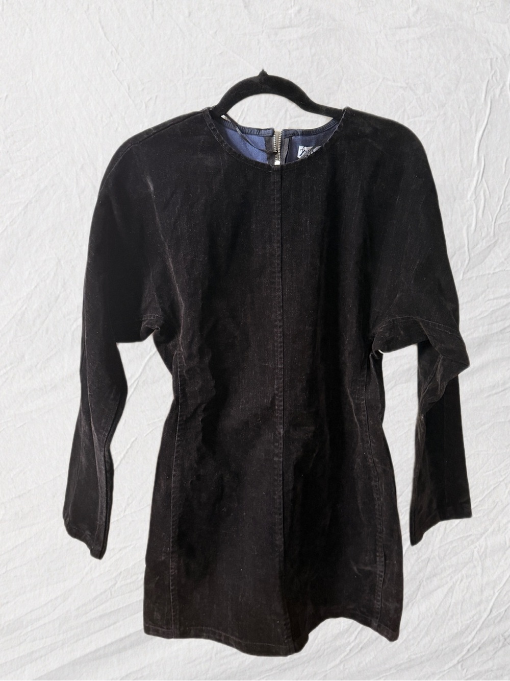 Zara Black Long Sleeve Dress